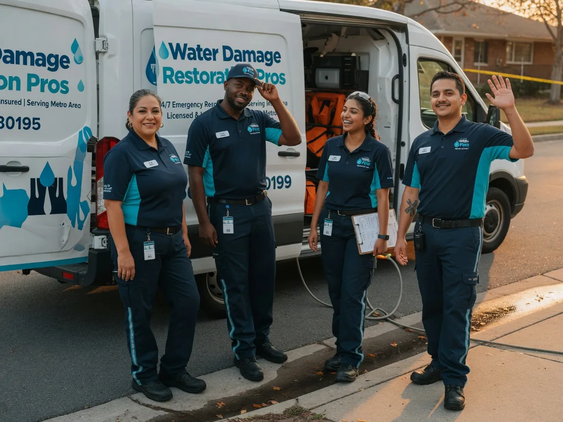 Water Damage Restoration company in New Blaine, AR